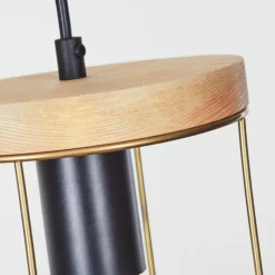 Lampes Vintages & Rétros-hofstein Borne lumineuse Oiba Anthracite, 1 lumière