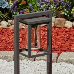 hofstein Borne lumineuse Parkkola Anthracite, 1 lumière