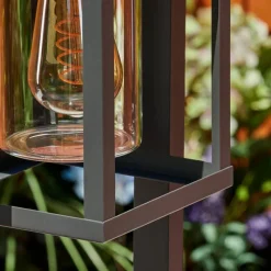 hofstein Borne lumineuse Parkkola Anthracite, 1 lumière