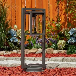 hofstein Borne lumineuse Parkkola Anthracite, 1 lumière