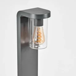 hofstein Borne lumineuse Radnor Anthracite, 1 lumière