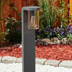 hofstein Borne lumineuse Radnor Anthracite, 1 lumière