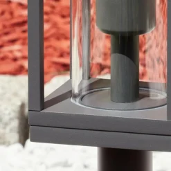 hofstein Borne lumineuse Radnor Anthracite, 1 lumière