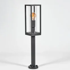 hofstein Borne lumineuse Radnor Anthracite, 1 lumière