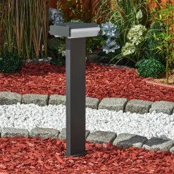 hofstein Borne lumineuse Ramalheira LED Anthracite, 1 lumière