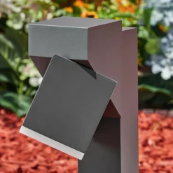 hofstein Borne lumineuse Toogong LED Anthracite, 1 lumière