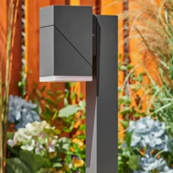 hofstein Borne lumineuse Toogong LED Anthracite, 1 lumière