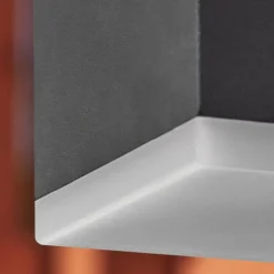 hofstein Borne lumineuse Toogong LED Anthracite, 1 lumière, Détecteur de mouvement