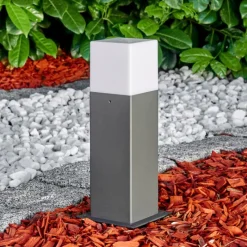 hofstein Borne lumineuse Algier LED Anthracite, 1 lumière