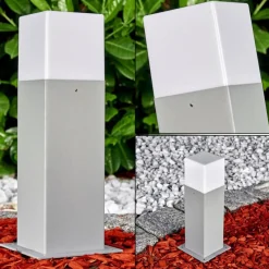 hofstein Borne lumineuse Algier LED Gris, 1 lumière