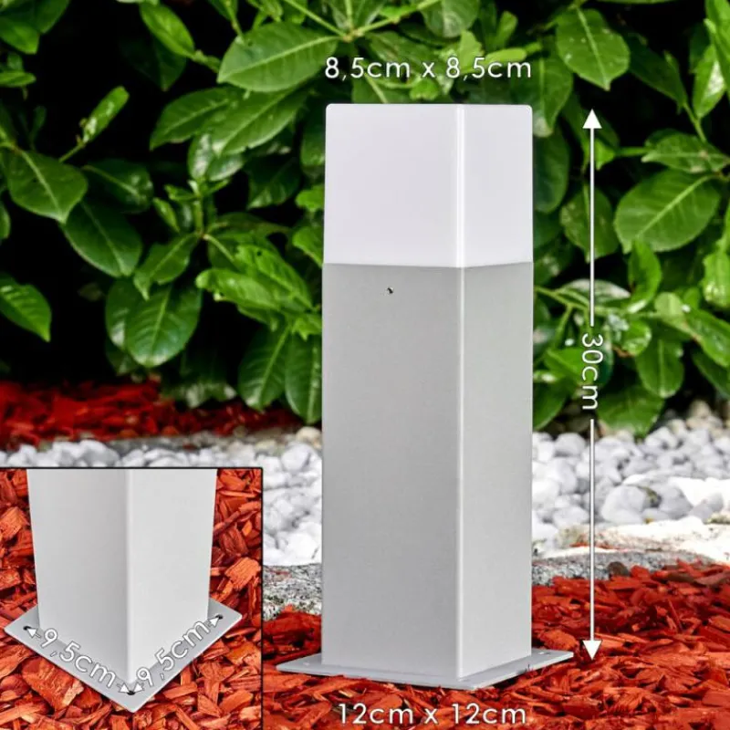 hofstein Borne lumineuse Algier LED Gris, 1 lumière