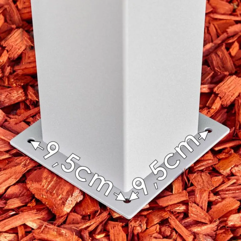 hofstein Borne lumineuse Algier LED Gris, 1 lumière