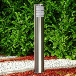 hofstein Borne lumineuse Alslev Acier inoxydable, 1 lumière