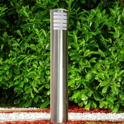 hofstein Borne lumineuse Alslev Acier inoxydable, 1 lumière