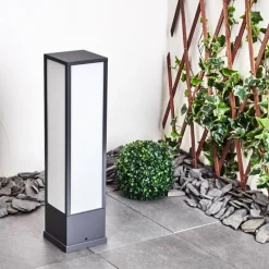 hofstein Borne lumineuse Apidou LED Anthracite, 1 lumière