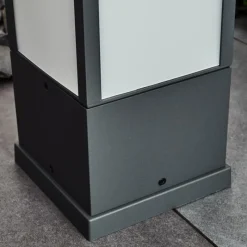 hofstein Borne lumineuse Apidou LED Anthracite, 1 lumière