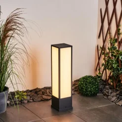 hofstein Borne lumineuse Apidou LED Anthracite, 1 lumière