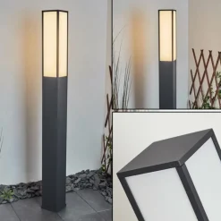 hofstein Borne lumineuse Apidou LED Anthracite, 1 lumière