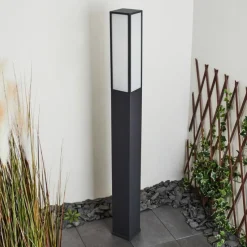 hofstein Borne lumineuse Apidou LED Anthracite, 1 lumière