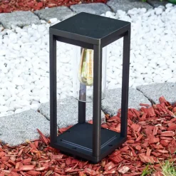 hofstein Borne lumineuse Baoshan Noir, 1 lumière