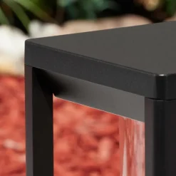 hofstein Borne lumineuse Baoshan Noir, 1 lumière