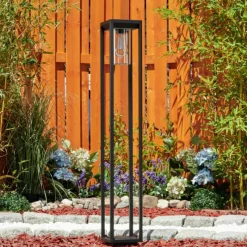 hofstein Borne lumineuse Baoshan Noir, 1 lumière