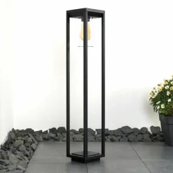 hofstein Borne lumineuse Baoshan Noir, 1 lumière