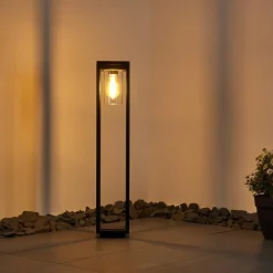 hofstein Borne lumineuse Baoshan Noir, 1 lumière