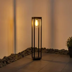 hofstein Borne lumineuse Baoshan Noir, 1 lumière