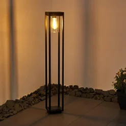 hofstein Borne lumineuse Baoshan Noir, 1 lumière