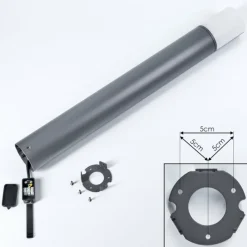 hofstein Borne lumineuse Baulund LED Anthracite, 1 lumière