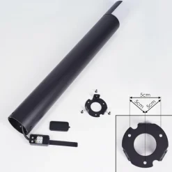 hofstein Borne lumineuse Baulund LED Noir, 1 lumière