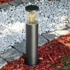 hofstein Borne lumineuse Bodio Noir, 1 lumière