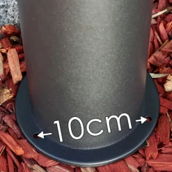 hofstein Borne lumineuse Bodio Noir, 1 lumière