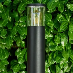 hofstein Borne lumineuse Bodio Noir, 1 lumière