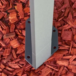 Luminaires Rustiques-hofstein Borne lumineuse Borga LED Anthracite, 1 lumière