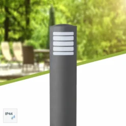 Luminaires Brilliant Borne lumineuse Brilliant Todd Anthracite, 1 lumière