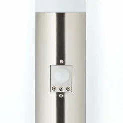 Luminaires Brilliant Borne lumineuse Brilliant Dody Argenté, 1 lumière, Détecteur de mouvement