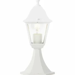 Luminaires Rustiques-Luminaires Brilliant Borne lumineuse Brilliant Nissie Blanc, 1 lumière