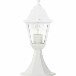 Luminaires Rustiques-Luminaires Brilliant Borne lumineuse Brilliant Nissie Blanc, 1 lumière