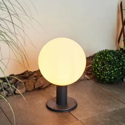 hofstein Borne lumineuse Bubodefo Anthracite, 1 lumière