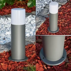 hofstein Borne lumineuse Buhrkall Anthracite, 1 lumière