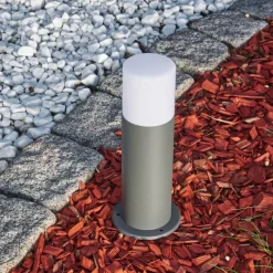 hofstein Borne lumineuse Buhrkall Anthracite, 1 lumière