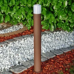 hofstein Borne lumineuse Buhrkall Rouille, 1 lumière