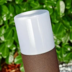 hofstein Borne lumineuse Buhrkall Rouille, 1 lumière