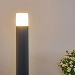 hofstein Borne lumineuse Buhrkall Anthracite, 1 lumière