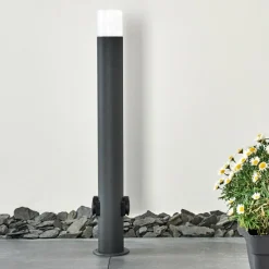 hofstein Borne lumineuse Buhrkall Anthracite, 1 lumière