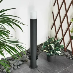 hofstein Borne lumineuse Buhrkall Anthracite, 1 lumière