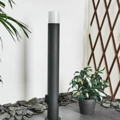 hofstein Borne lumineuse Buhrkall Anthracite, 1 lumière