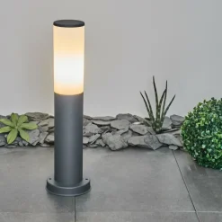 hofstein Borne lumineuse Caserta Anthracite, 1 lumière